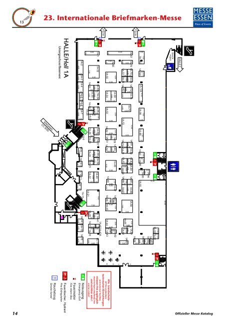 Messekatalog - (Briefmarken) Messe Essen