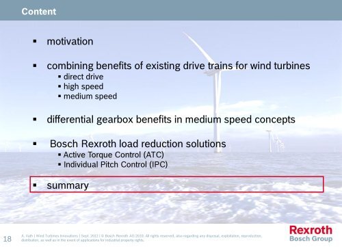 Dr.-Ing. Andreas Vath Bosch Rexroth AG Wind Turbine Drive Train ...