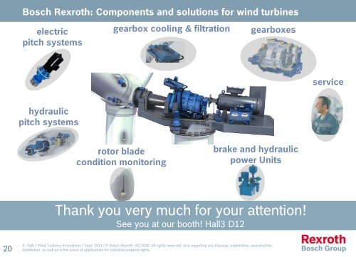 Dr.-Ing. Andreas Vath Bosch Rexroth AG Wind Turbine Drive Train ...