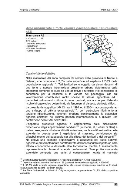 Programma di Sviluppo Rurale 2007/2013 - Regione Campania