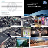 View a Map of the Graphic Arts Experience Center - HP