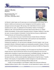 James G Brunke - Institute for Defense & Business