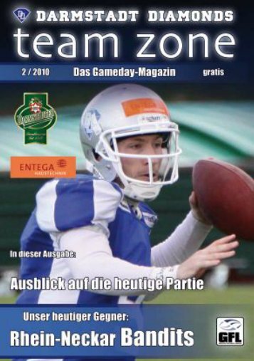 Teamzone-Magazin - Darmstadt Diamonds