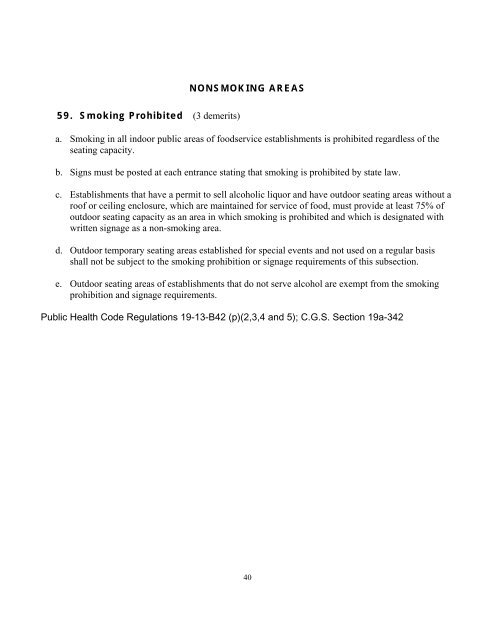 Connecticut department of public health compliance guide for - CT.gov