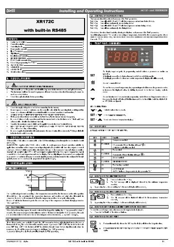 XR172C - Cool Italia GmbH