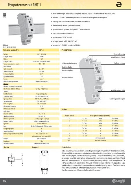 ModulovÃ© elektronickÃ© pÅÃ­stroje - ELKO EP, sro