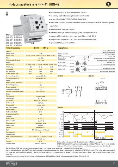 ModulovÃ© elektronickÃ© pÅÃ­stroje - ELKO EP, sro