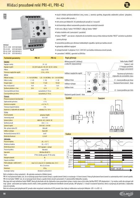 ModulovÃ© elektronickÃ© pÅÃ­stroje - ELKO EP, sro