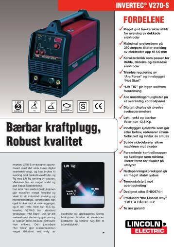 Invertec V270-S 905-225w.pdf - Sveiseeksperten