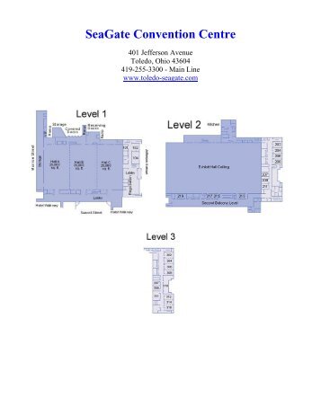 SeaGate Convention Centre, Directions & Parking Info - Ohiowater.org