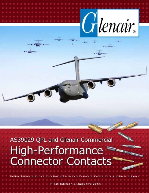 Glenair M39029/56-353 Circular Mil Spec Contacts