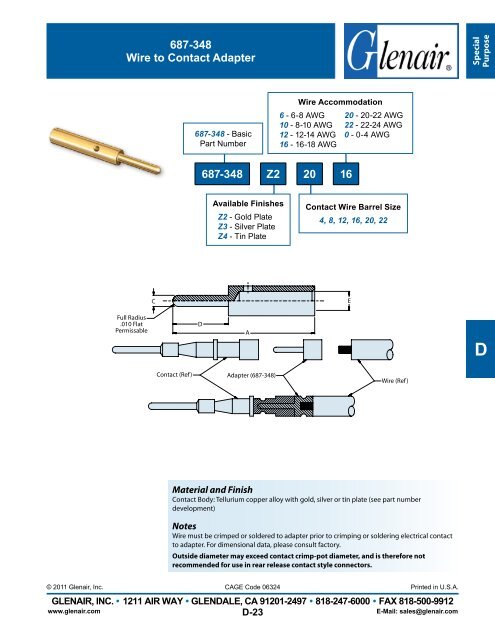 High-Performance Connector Contacts