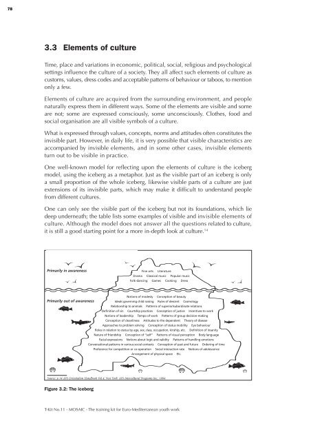 MOSAIC - The training kit for Euro-Mediterranean youth work