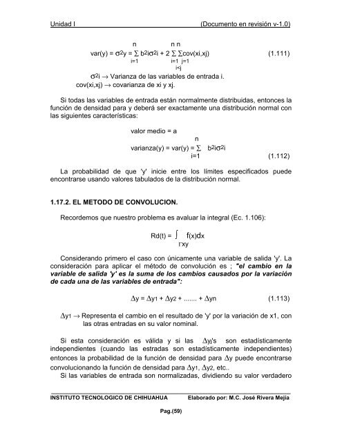 Unidad I (Documento en revisiÃ³n v-1.0) I. CONFIABILIDAD. 1.1 ...
