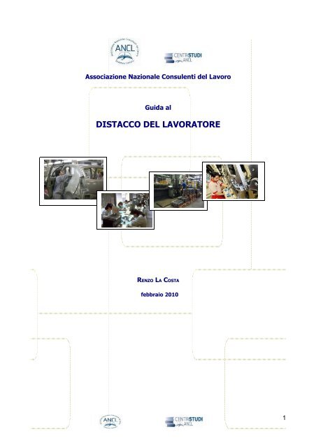 Fac simile lettera distacco dipendente