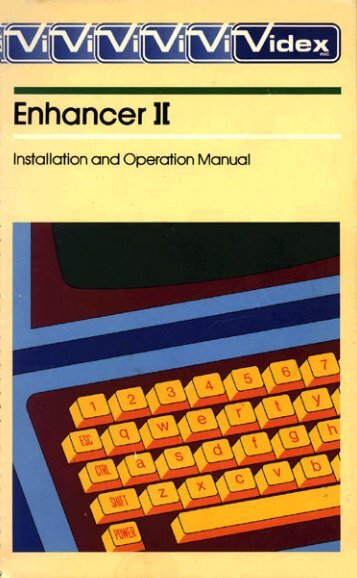 Videx Enhancer II - Installation and Operation Manual.pdf