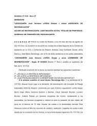 Acuerdo NÂ° 416 Sala 2 - Poder Judicial de la Provincia de Santa Fe