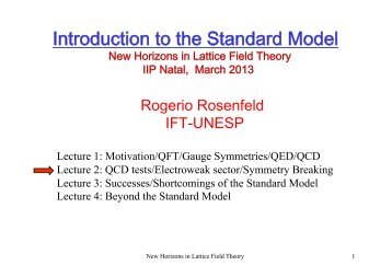 Lecture 2 - IFSC