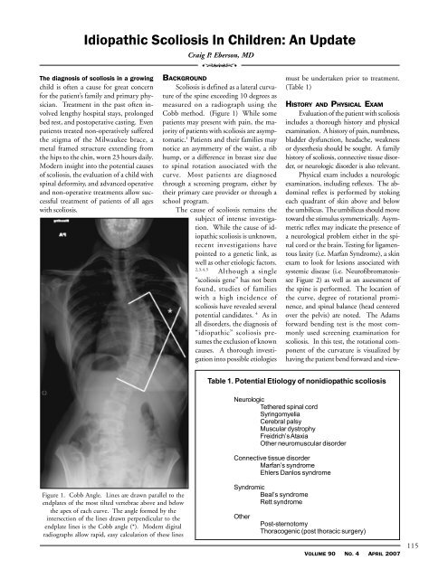 April 2007 - Division of Biology and Medicine - Brown University