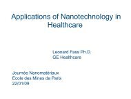 Applications of Nanotechnology in Healthcare