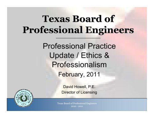 Texas Board of Professional Engineers