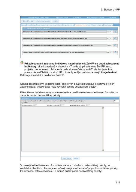 ITMS II Portal v.2.1 - SACR