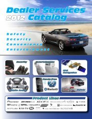 Dealer Services Catalog - AudioAmerica