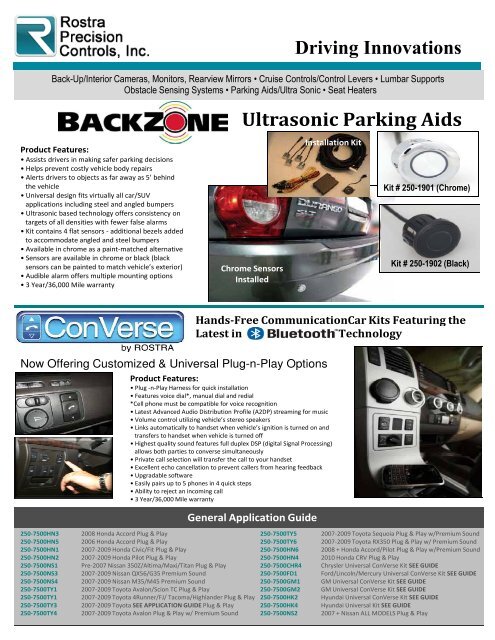 Dealer Services Catalog - AudioAmerica