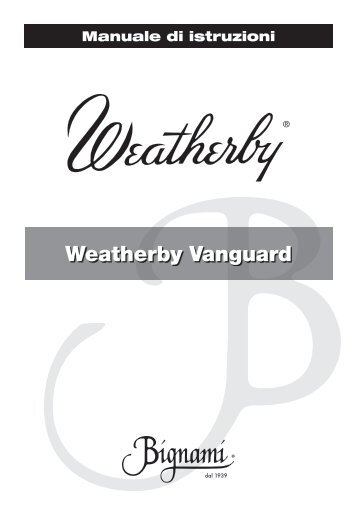 Weatherby Vanguard - Bignami