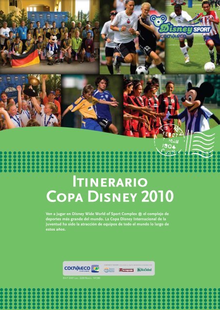 Itinerario Copa Disney 2010 - Coovaeco