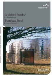 Stainless Steel Edelstahl Rostfrei - Aperam