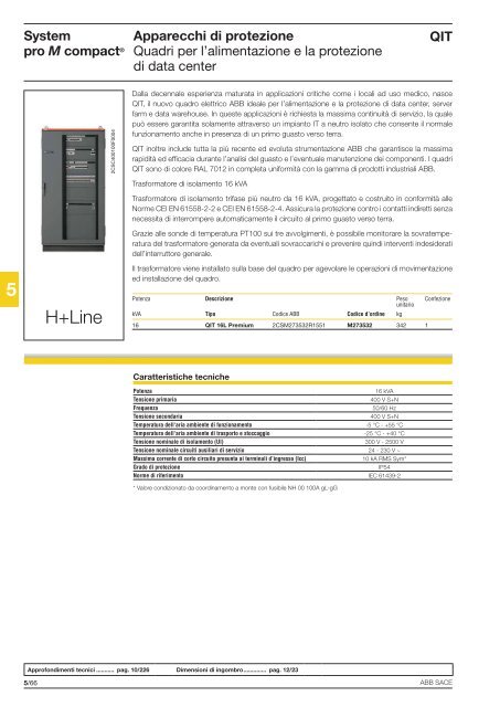 System pro M compactÂ® Interruttori magnetotermici ... - Abb