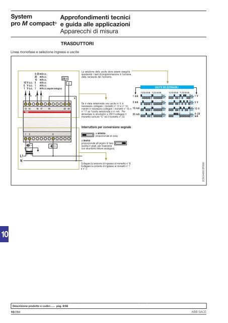 System pro M compactÂ® Interruttori magnetotermici ... - Abb