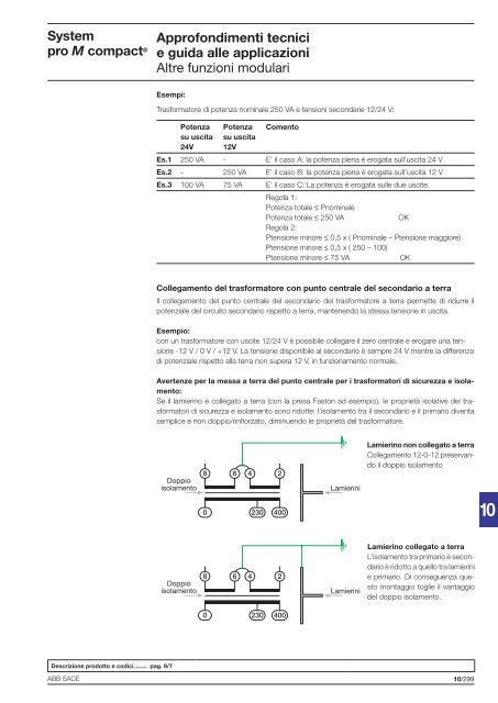 System pro M compactÂ® Interruttori magnetotermici ... - Abb