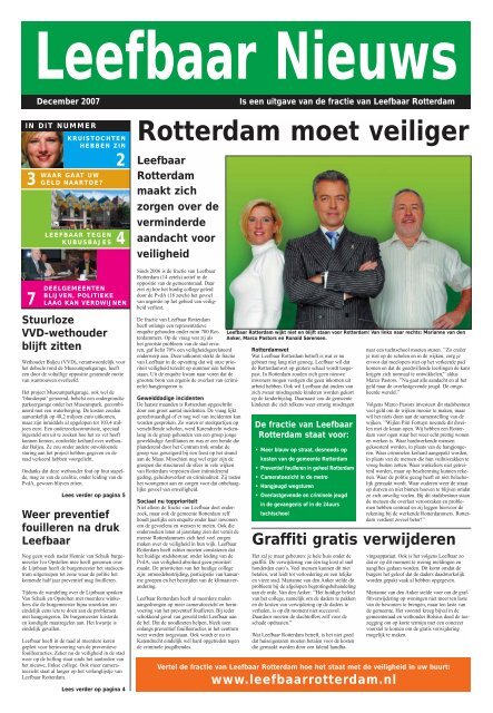 Leefbaar Nieuws #2 - Leefbaar Rotterdam
