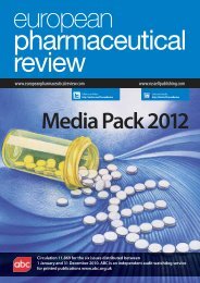 Media Pack 2012 - European Pharmaceutical Review