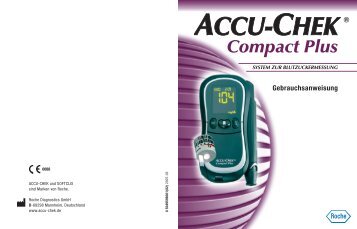 Accu-Chek Compact Plus Gebrauchsanweisung [PDF-Datei]