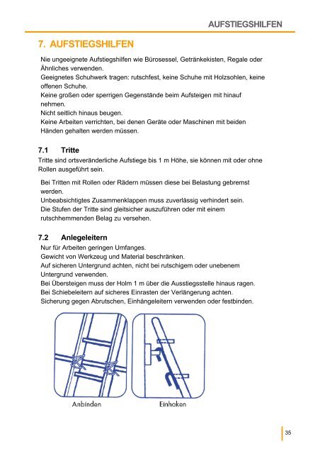 LEITFADEN für Reinigungskräfte, Objektleiter ... - Arbeitsinspektion