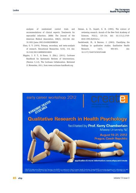 PDF download entire issue - European Health Psychology Society