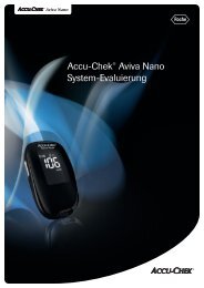 Accu-Chek® Aviva Nano System-Evaluierung - bei Accu-Chek