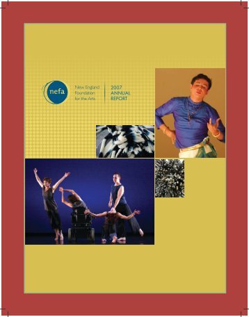 NEFA Annual Report 2007 - New England Foundation for the Arts