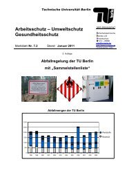 Abfallregelung - Sicherheitstechnische Dienste und Umweltschutz ...