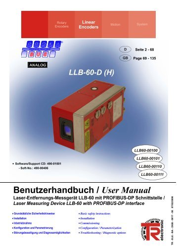Benutzerhandbuch / User Manual Laser-Entfernungs ... - TR Electronic