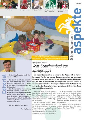 Ausgabe 05/2006 - Aspekte Steinhausen