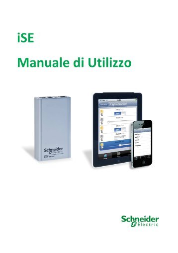 iSE Manuale d'uso - Schneider Electric