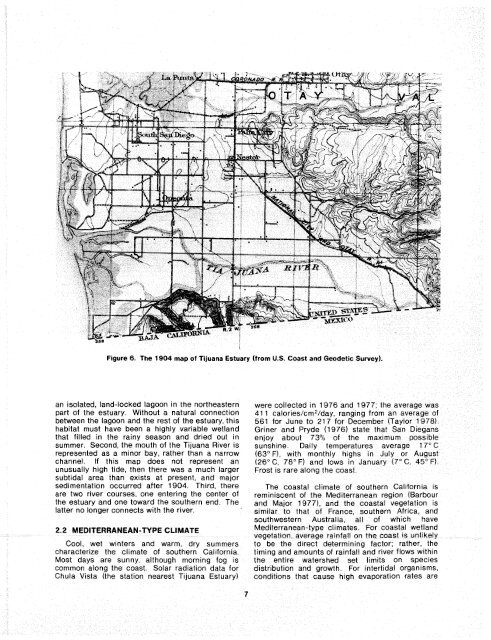 The Ecology of Tijuana Estuary, California: An Estuarine Profile