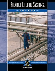 Flexible Lifeline Systems Energy Brochure