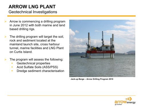 arrow lng plant - Arrow Energy