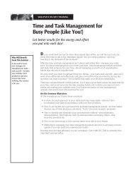 Time and Task Management for Busy People (Like You!) - SkillPath ...