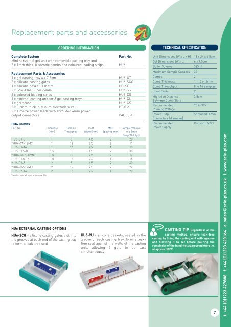 Horizontal Gel Units - Gorea plus doo